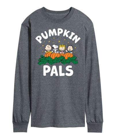 Airwaves Men's Peanuts Pumpkin Pals T-shirt In Gray
