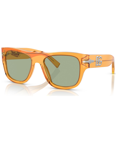 Persol Men's Pinnacle 54 Sunglasses, 0po3294s11685254w In Transparent Orange