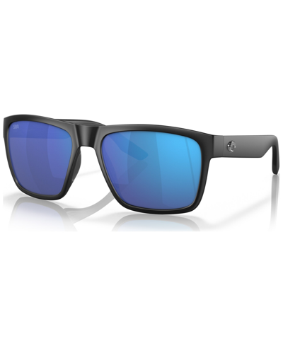 Costa Del Mar Men's Polarized Sunglasses, 6s905059-zp In Matte Black