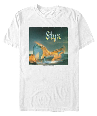 Fifth Sun Men's Styx Equinox Cover Short Sleeve T-shirt In White