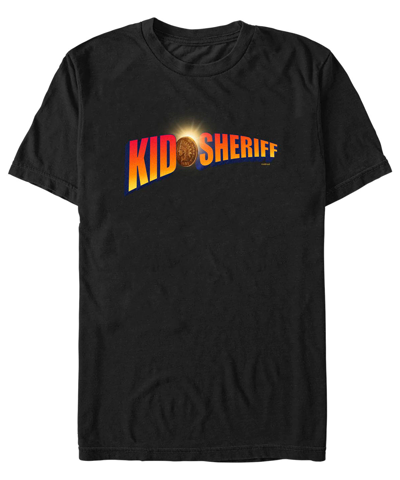Fifth Sun Men's Nope Kid Sheriff Short Sleeve T-shirt In Black
