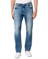 BUFFALO DAVID BITTON MEN'S RELAXED STRAIGHT DRIVEN WORKED OVER JEANS