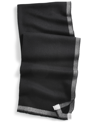 ALFANI MEN'S SOLID TIPPED SCARF, CREATED FOR MACY'S