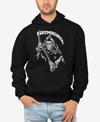La Pop Art Men's Grim Reaper Word Art Long Sleeve T-shirt In Black