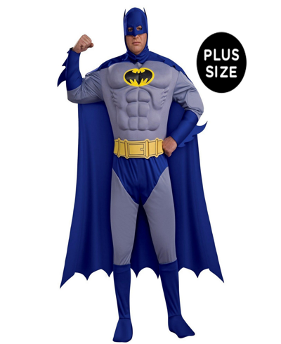 Buyseasons Buy Seasons Men's Batman Brave And Bold Deluxe Muscle Chest Plus Costume In Black
