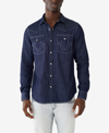 True Religion Western Shirt In Indigo