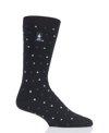 HEAT HOLDERS MEN'S ULTRA LITE SHANE MICRO PATTERN CREW SOCK