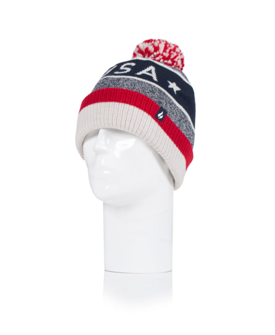 Heat Holders Men's James Patriotic Usa Hat In Red