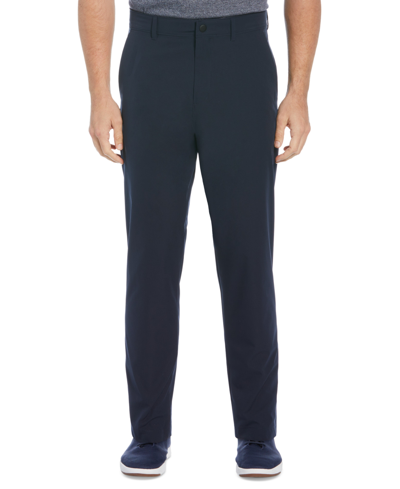 Perry Ellis Men's Slim-fit Motion Tech Stretch Jogger Pants With Vented Gusset In Dark Sapphire