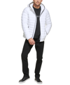 Calvin Klein Men's Hooded Packable Down Jacket, Created For Macy's In White