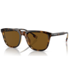 BURBERRY MEN'S GEORGE POLARIZED SUNGLASSES, BE4381U54-P