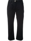 KENZO FIT AND FLARE JEANS,F752PA1495AU11869361