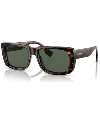 Burberry Men's Jarvis Sunglasses, Be4376u In Dark Green