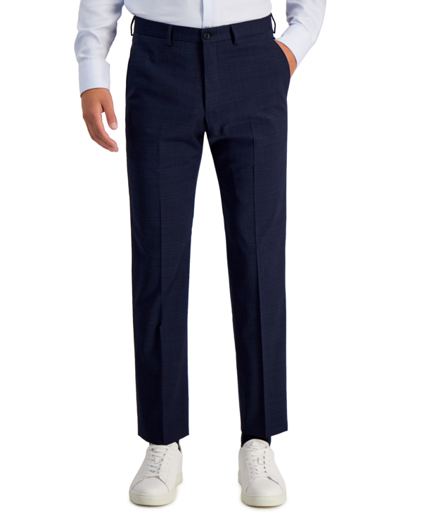 Haggar Males's JMH Stretch Tailor-made Match Go Well With Pants And Jackets Plus Tall Sizes