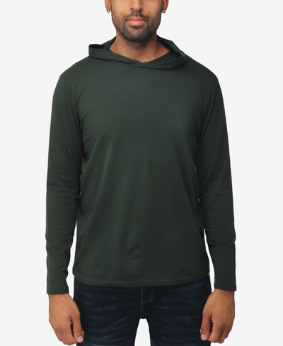 X-ray X Ray Casual Pullover Hoodie Sweater In Hunter