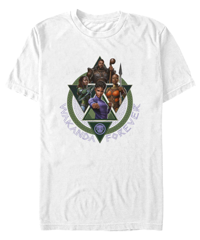 Fifth Sun Men's Wakanda Forever Squad Short Sleeve T-shirt In White