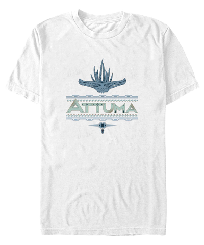 Fifth Sun Men's Attuma Tribal Short Sleeve T-shirt In White