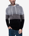 X-ray X Ray Color Blocked Pullover Hooded Sweater In Gray