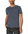 Lucky Brand Men's Classic Venice Burnout Crewneck T-shirt In American Navy