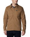 Columbia Men's Great Hart Mountain Iii Half Zip Sweatshirt In Delta Heather/delta