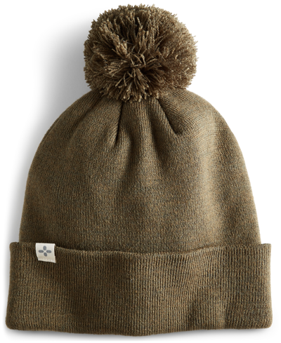 SUN + STONE MEN'S SOLID POM BEANIE, CREATED FOR MACY'S 