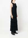 MM6 MAISON MARGIELA TIERED MAXI DRESS