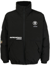 AAPE BY A BATHING APE LOGO-PATCH PADDED JACKET