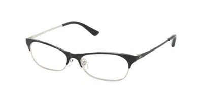 Tory Burch Demo Cat Eye Ladies Eyeglasses 0ty1065 3284 50 In Navy / Silver
