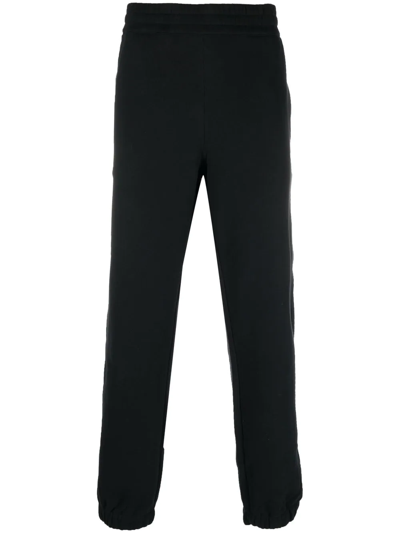 Zegna Slim-fit Techmerino™ Wool Track Pants In Black