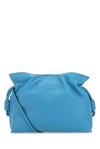 Loewe Flamenco Mini Napa Drawstring Clutch Bag In Turquoise
