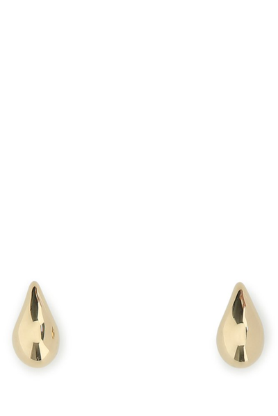 Bottega Veneta Teardrop Pearl Earrings In Gold
