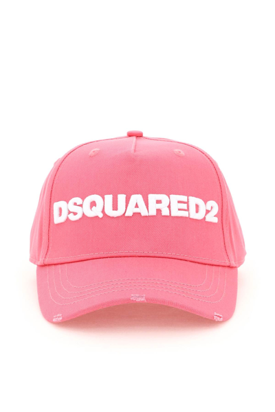 Dsquared2 Hats Cotton Pink