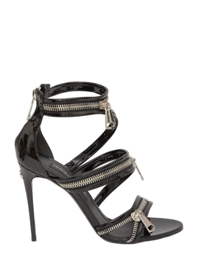 Dolce E Gabbana Women's Black Other Materials Sandals