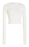 Wardrobe.nyc Women's Hailey Bieber Long-sleeve T-shirt In Neutral