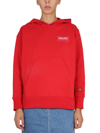 Kenzo Red Cotton Sweatshirt