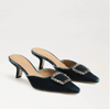 Sam Edelman Brit Jewel In Deep Sapphire Velvet In Multi
