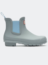 HUNTER Women'S Original Chelsea Boots in Tundra Grey/Blue Frost