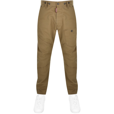 Dsquared2 Work Combat Trousers Brown