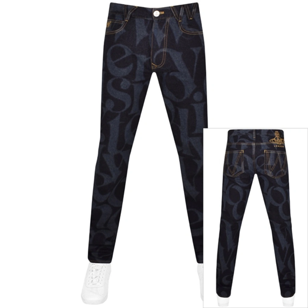 Vivienne Westwood Classic Tapered Jeans In Blue | ModeSens