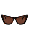 Off-white Edvard Cat-eye Sunglasses In 6064 Havana