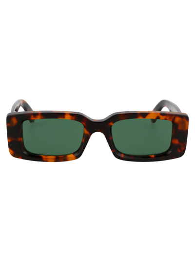 Off-white Arthur Sunglasses In Green