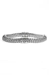 John Hardy Sterling Silver Dot Station Bracelet In Silver