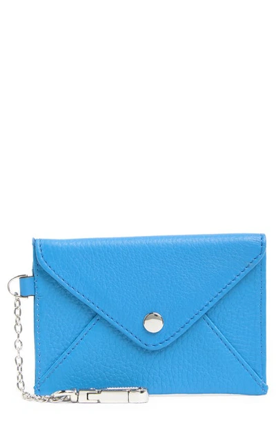 Aimee Kestenberg Ashley Leather Pouch In Memphis Blue