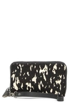 Aimee Kestenberg Zip Around Wristlet In Static Haircalf