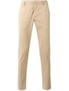 DONDUP DONDUP TAPERED TROUSERS - NEUTRALS,UP235PS005U11877056
