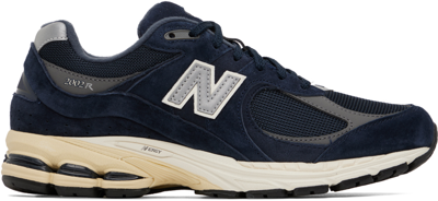 New Balance 2002r Trainers - Navy Eclipse In Black