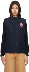 CANADA GOOSE NAVY FREESTYLE DOWN VEST