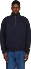 CARHARTT NAVY CHASE SWEATSHIRT