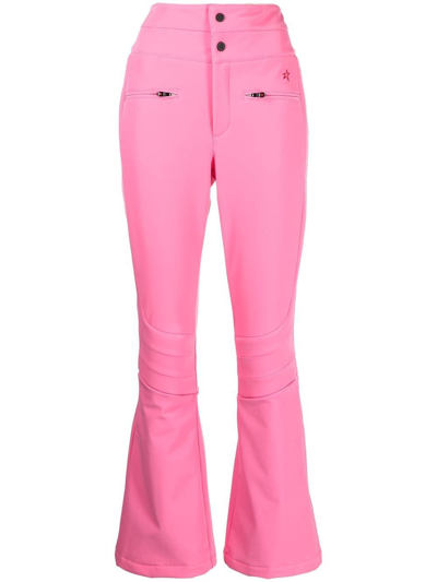 Perfect Moment Aurora High-waisted Flared Pants In Azalea-pink