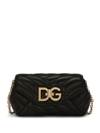 DOLCE & GABBANA SMALL LOP QUILTED CROSSBODY BAG